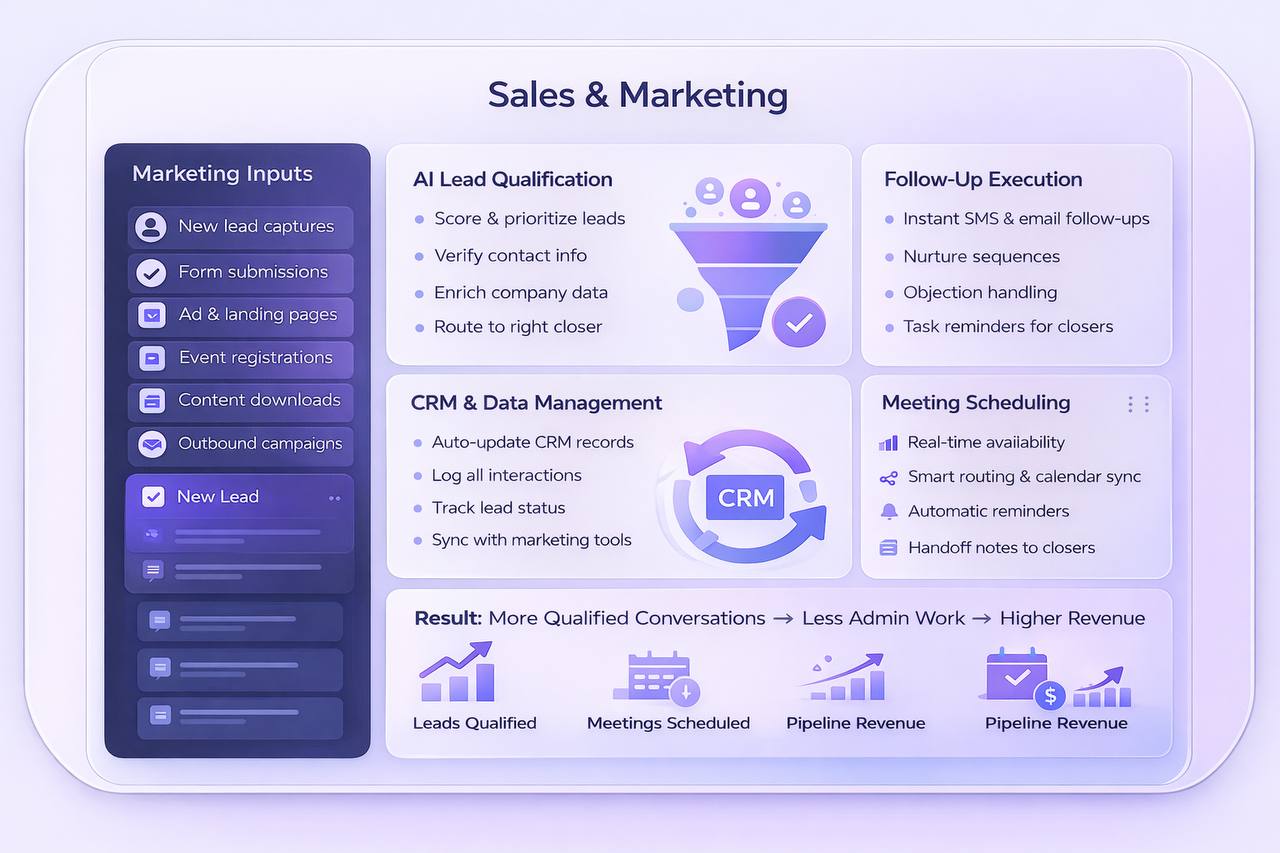 Sales workflow visual